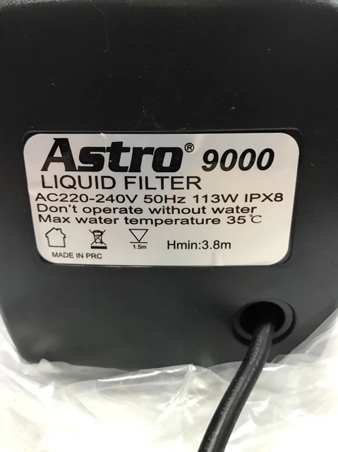 Astro 9000 Submersible Water Pump