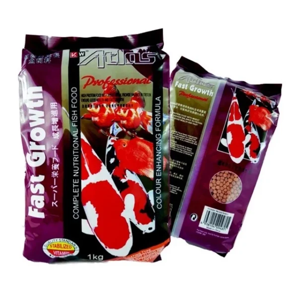 1kg Atlas Fast Growth Koi Food