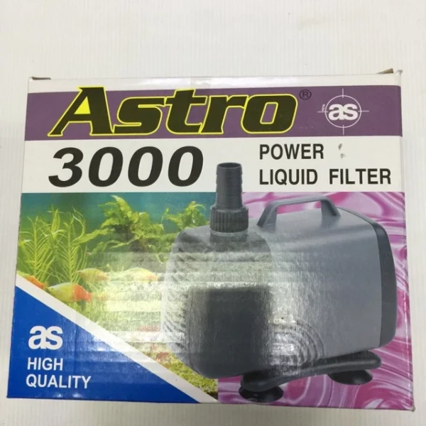 Astro 3000 Aquarium Submersible Water Pump