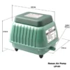 Resun LP60 Pond Silent Air Pump L24.5cm W20.5cm H21cm